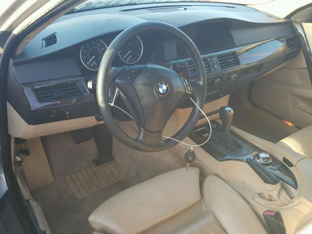 WBANA73524B804357 - 2004 BMW 530 I GRAY photo 9