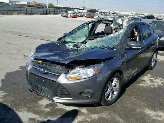 1FADP3K25EL123446 - 2014 FORD FOCUS SE BLUE photo 2