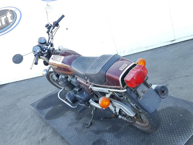 0000CB750F2102088 - 1977 HONDA 750FOUR RED photo 3