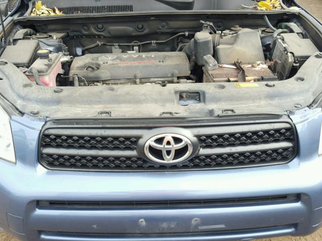 JTMBD33V685203608 - 2008 TOYOTA RAV4 BLUE photo 7