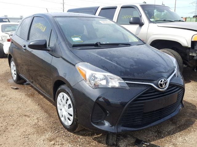 VNKJTUD3XGA056160 - 2016 TOYOTA YARIS L BLACK photo 1