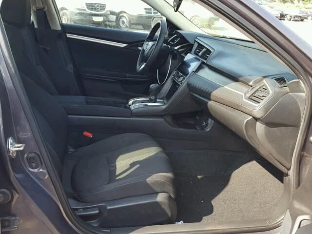 19XFC1F32HE203967 - 2017 HONDA CIVIC EX GRAY photo 5