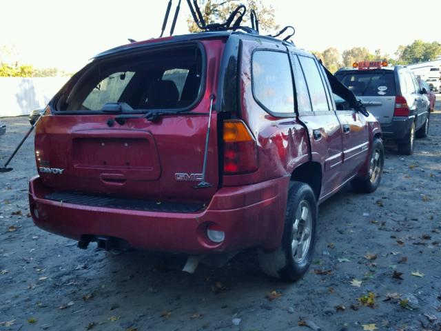 1GKDS13SX32344530 - 2003 GMC ENVOY MAROON photo 4