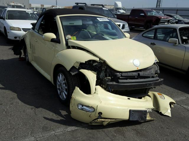 3VWCM21Y04M301028 - 2004 VOLKSWAGEN NEW BEETLE 黄色 照片 1