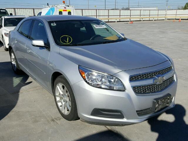 1G11C5SA4DF144466 - 2013 CHEVROLET MALIBU SILVER photo 1