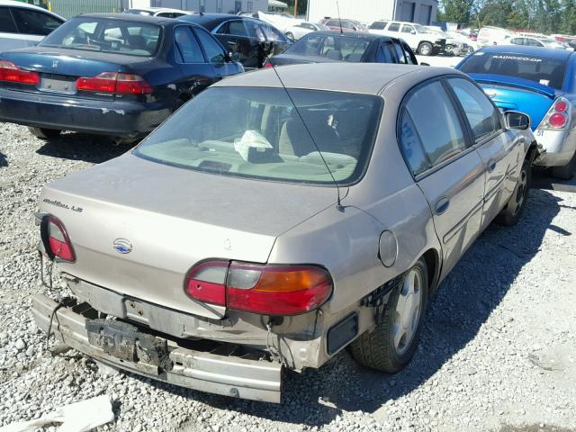 1G1NE52JXY6168076 - 2000 CHEVROLET MALIBU LS 金色 照片 4