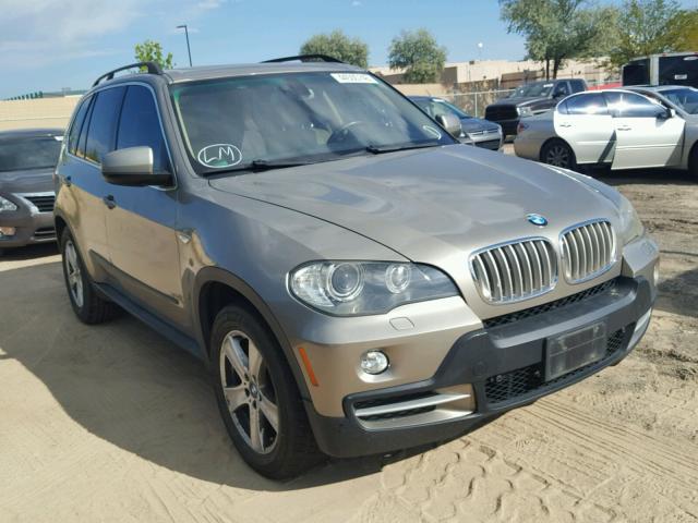 5UXFE835X7LZ46132 - 2007 BMW X5 4.8I GOLD photo 1