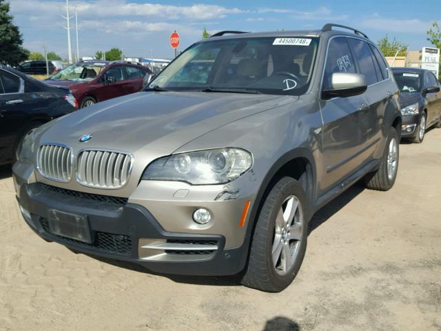 5UXFE835X7LZ46132 - 2007 BMW X5 4.8I GOLD photo 2