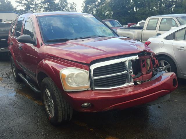 1D4HD48256F182730 - 2006 DODGE DURANGO SL RED photo 1