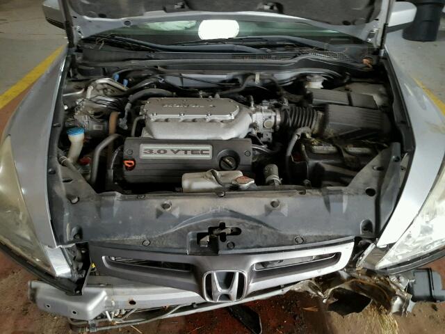 1HGCM66503A016903 - 2003 HONDA ACCORD EX 银色 照片 7