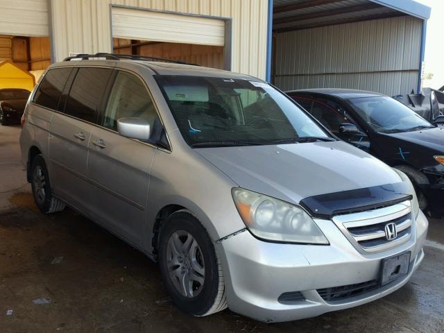 5FNRL38745B115727 - 2005 HONDA ODYSSEY EX SILVER photo 1