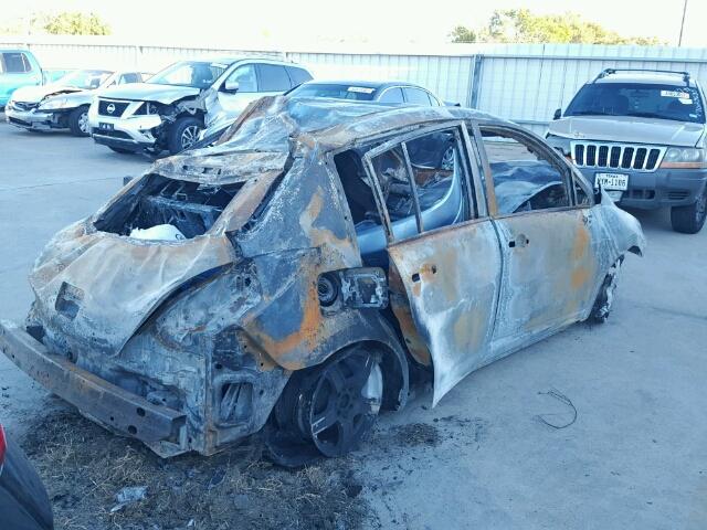 3N1BC1CP2CK225454 - 2012 NISSAN VERSA S BURN photo 4