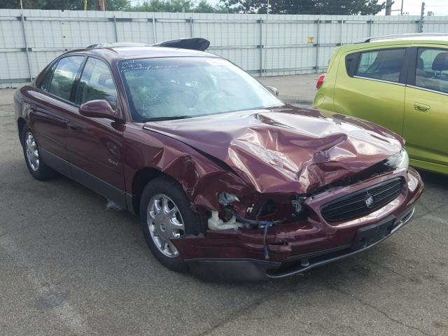 2G4WF5218W1460818 - 1998 BUICK REGAL GS BURGUNDY photo 1