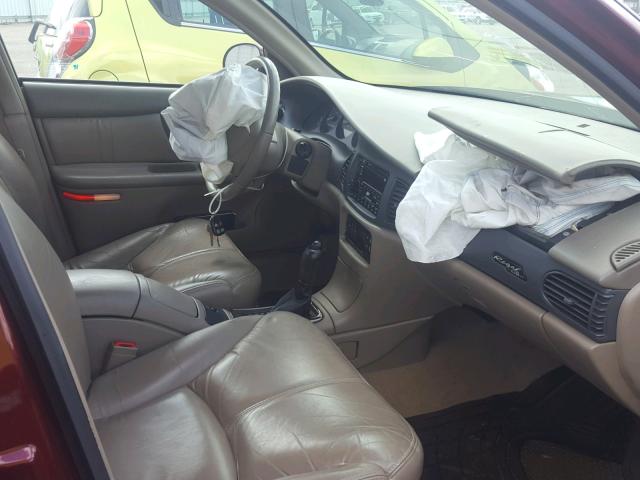 2G4WF5218W1460818 - 1998 BUICK REGAL GS BURGUNDY photo 5