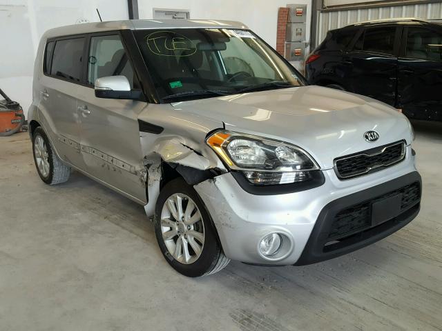 KNDJT2A6XD7521508 - 2013 KIA SOUL + SILVER photo 1