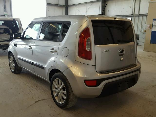 KNDJT2A6XD7521508 - 2013 KIA SOUL + SILVER photo 3