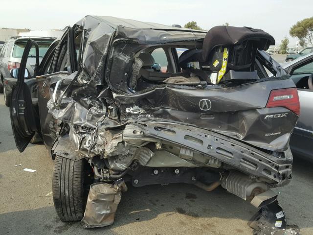 2HNYD2H7XBH547998 - 2011 ACURA MDX ADVANC 灰色 照片 3