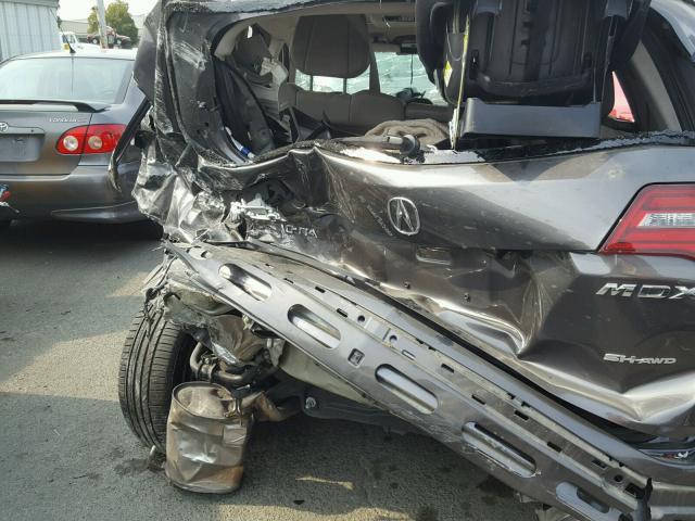 2HNYD2H7XBH547998 - 2011 ACURA MDX ADVANC 灰色 照片 9