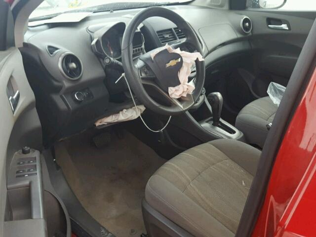 1G1JC5SH9C4189362 - 2012 CHEVROLET SONIC LT 红色 照片 9