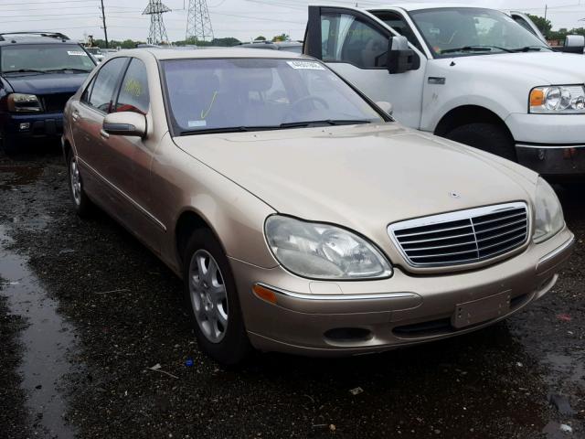 WDBNG70J61A178640 - 2001 MERCEDES-BENZ S 430 GOLD photo 1