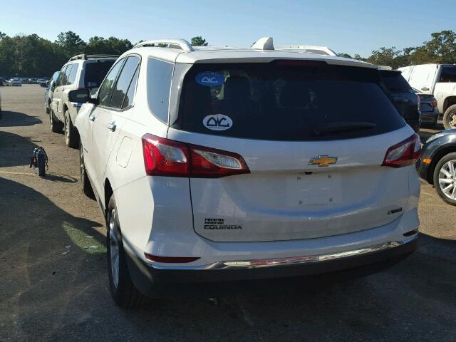 2GNAXMEV1J6121552 - 2018 CHEVROLET EQUINOX PR WHITE photo 3