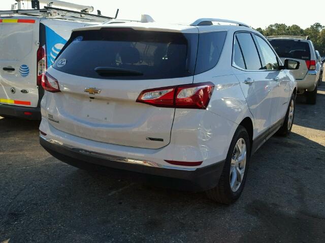 2GNAXMEV1J6121552 - 2018 CHEVROLET EQUINOX PR WHITE photo 4