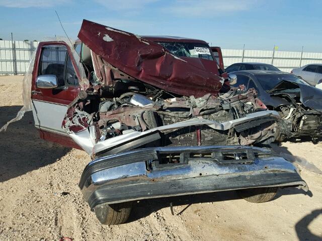 1FMEU15N8TLA66914 - 1996 FORD BRONCO U10 MAROON photo 7