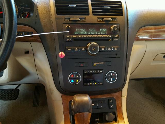 5GZEV33727J142192 - 2007 SATURN OUTLOOK SP წითელი ფოტო 9