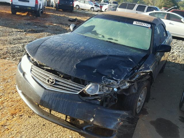 2T1FE22P13C019264 - 2003 TOYOTA CAMRY SOLA BROWN photo 2