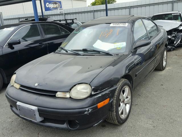 1B3ES47Y1WD514901 - 1998 DODGE NEON HIGHL BLACK photo 2