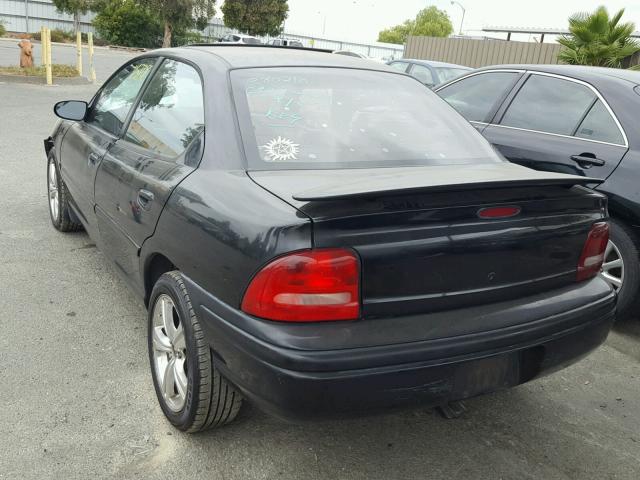 1B3ES47Y1WD514901 - 1998 DODGE NEON HIGHL BLACK photo 3