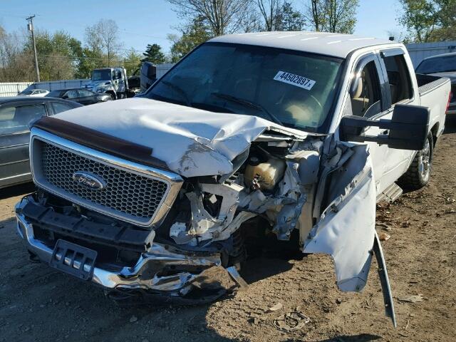 1FTPW14554KB76769 - 2004 FORD F150 SUPER WHITE photo 2