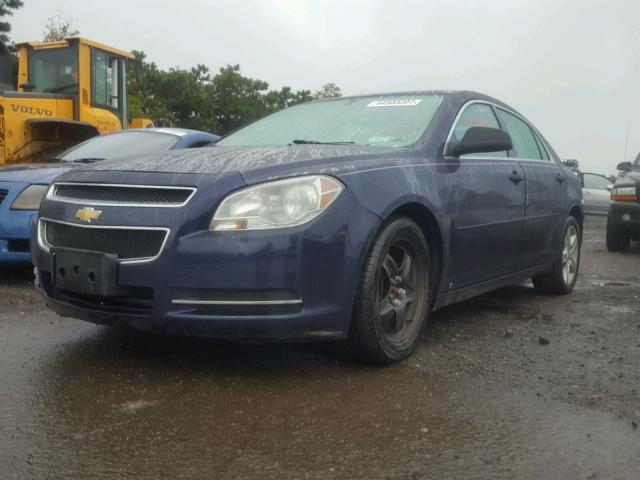 1G1ZG57B69F229146 - 2009 CHEVROLET MALIBU LS BLUE photo 2