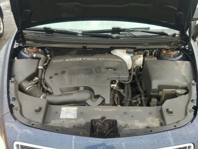 1G1ZG57B69F229146 - 2009 CHEVROLET MALIBU LS BLUE photo 7