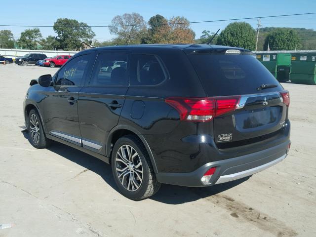 JA4AD3A32GZ008023 - 2016 MITSUBISHI OUTLANDER BLACK photo 3