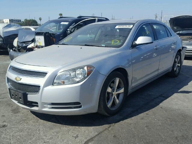 1G1ZC5E17BF177294 - 2011 CHEVROLET MALIBU 1LT ვერცხლისფერი ფოტო 2