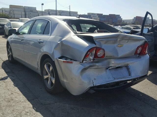 1G1ZC5E17BF177294 - 2011 CHEVROLET MALIBU 1LT ვერცხლისფერი ფოტო 3