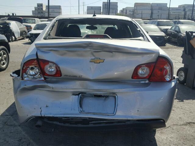 1G1ZC5E17BF177294 - 2011 CHEVROLET MALIBU 1LT ვერცხლისფერი ფოტო 9