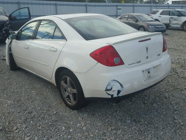 1G2ZG558764260318 - 2006 PONTIAC G6 WHITE photo 3