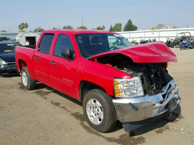 3GCPCSE0XDG309485 - 2013 CHEVROLET SILVERADO RED photo 1