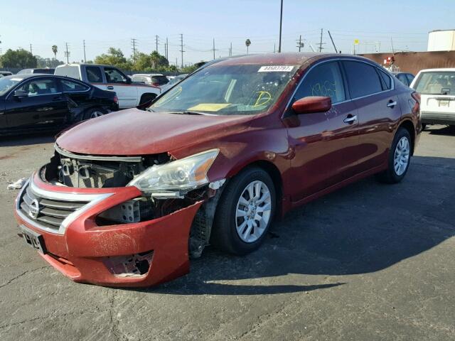 1N4AL3AP9DN501721 - 2013 NISSAN ALTIMA 2.5 BURGUNDY photo 2