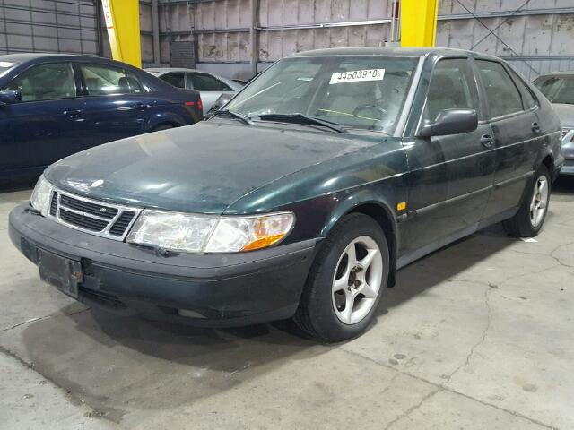 YS3DF58V5S2033847 - 1995 SAAB 900 SE GREEN photo 2