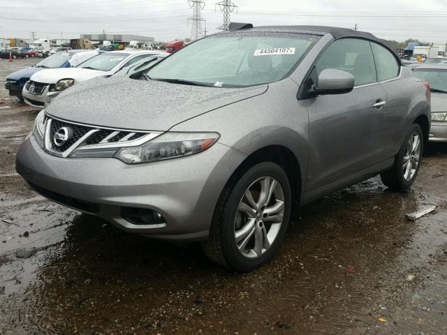 JN8AZ1FY1CW100353 - 2012 NISSAN MURANO BLACK photo 2