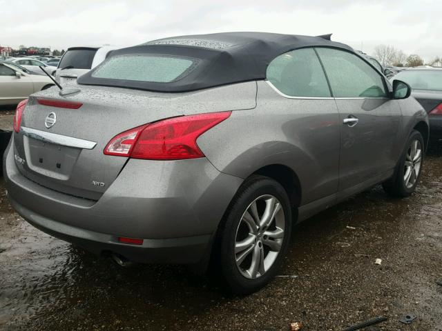 JN8AZ1FY1CW100353 - 2012 NISSAN MURANO BLACK photo 4