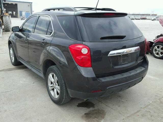 1GNALBEK7EZ119515 - 2014 CHEVROLET EQUINOX LT BLACK photo 3