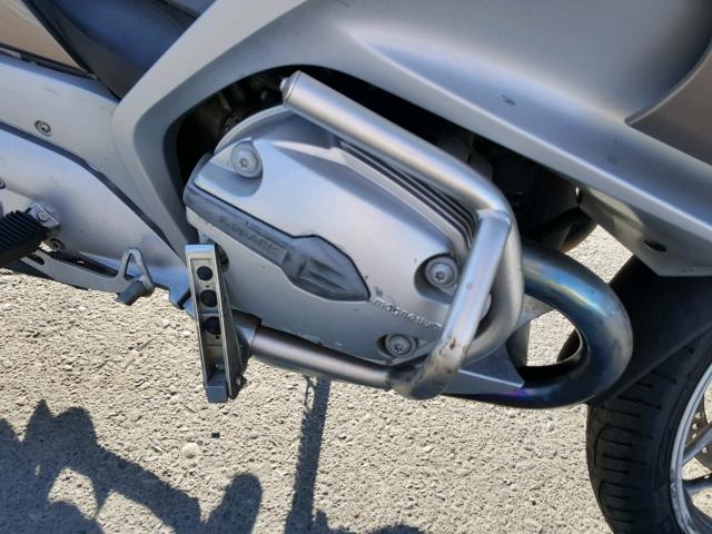 WB10388068ZT12421 - 2008 BMW R1200 RT GRAY photo 7