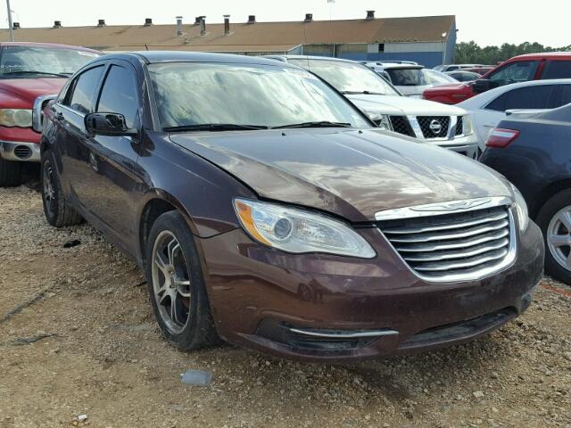 1C3CCBBB2DN542518 - 2013 CHRYSLER 200 TOURIN BROWN photo 1