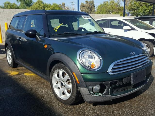 WMWZF3C58DT490106 - 2013 MINI COOPER CLU GREEN photo 1