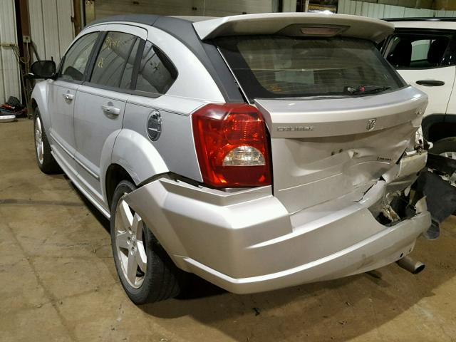 1B3HE78K37D556214 - 2007 DODGE CALIBER R/ SILVER photo 3