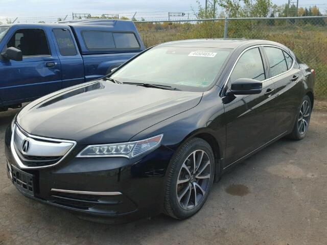19UUB3F50FA803637 - 2015 ACURA TLX TECH 黑色 照片 2